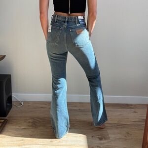 Wrangler Light Blue Flare Jeans 26